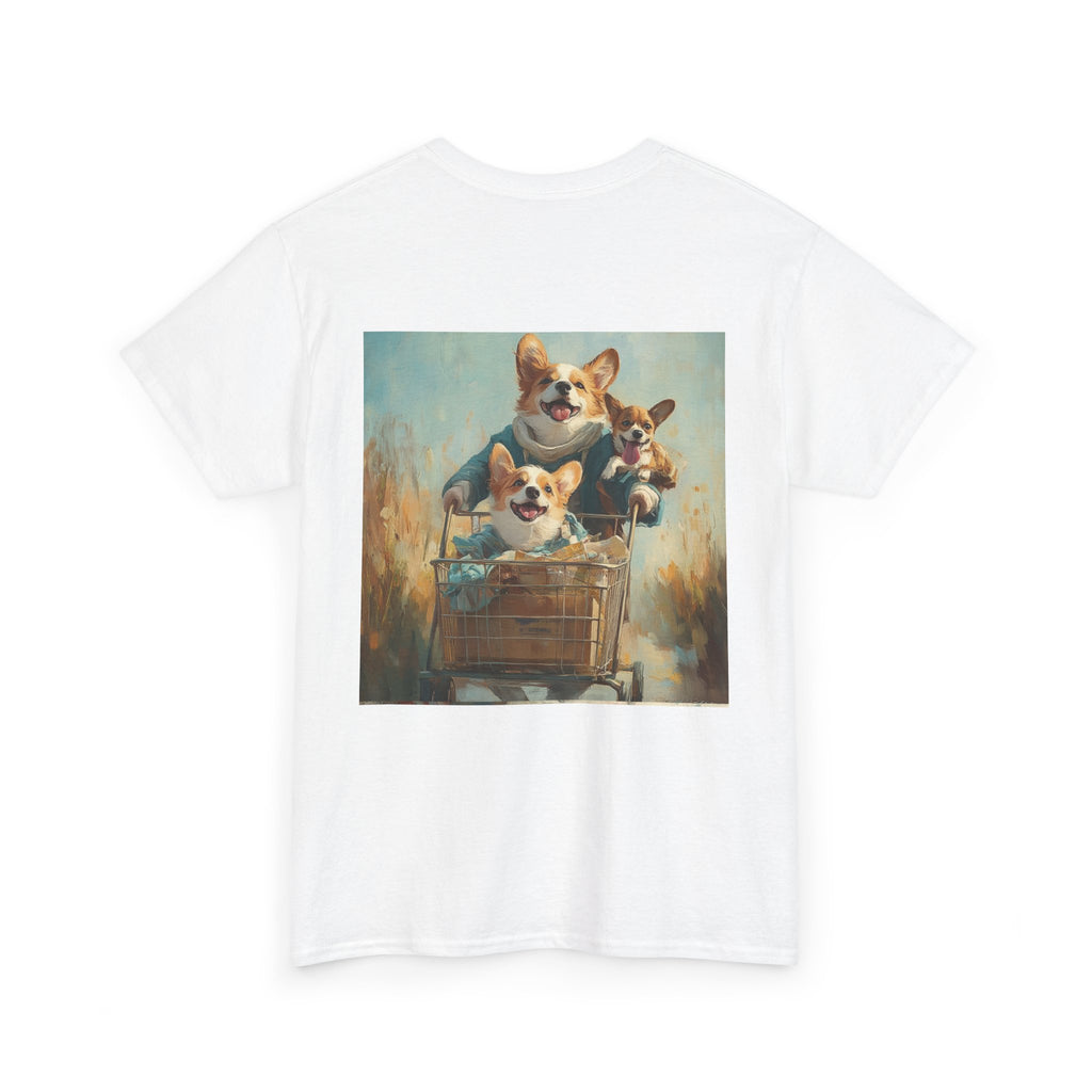 Personalized Corgi Mom T-Shirt – Custom Cotton Tee for Dog Lovers | Unisex Fit
