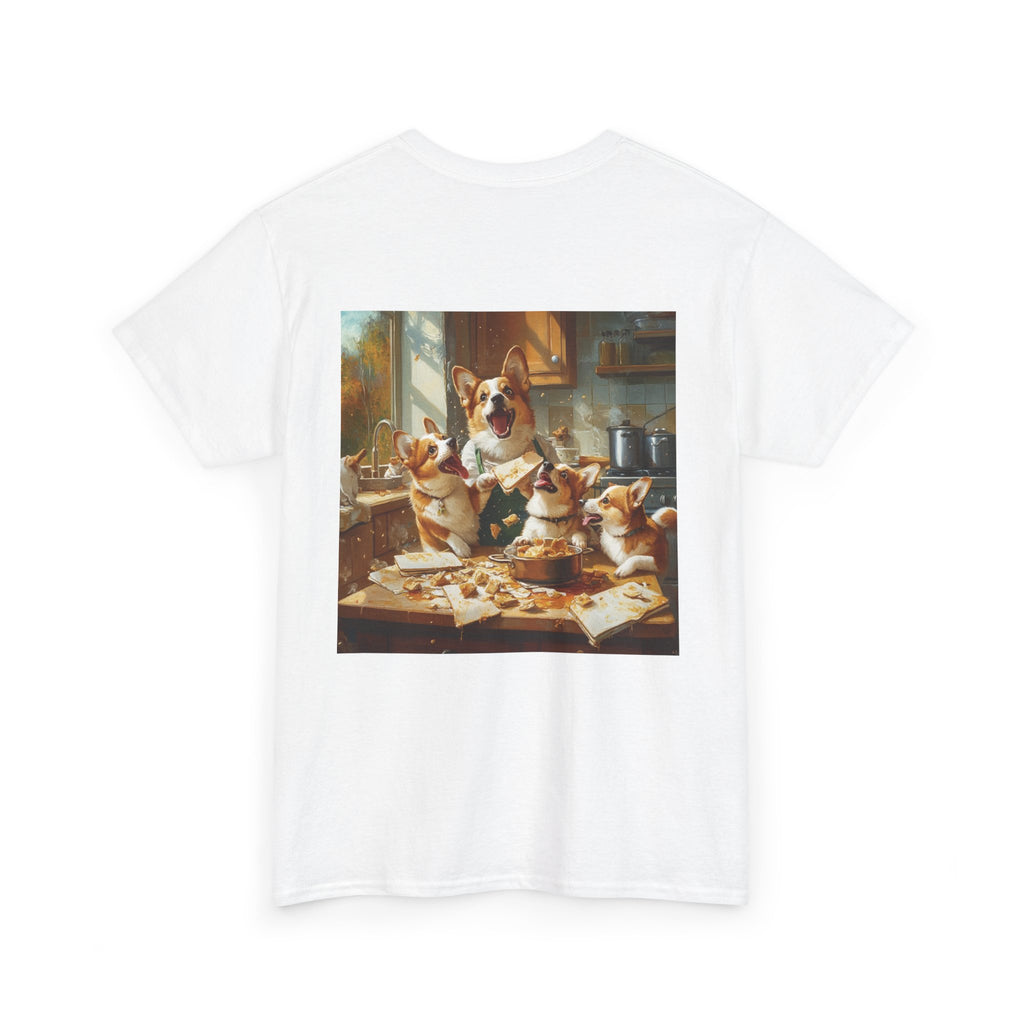 Personalized Corgi Mom T-Shirt – Custom Cotton Tee for Dog Lovers | Unisex Fit