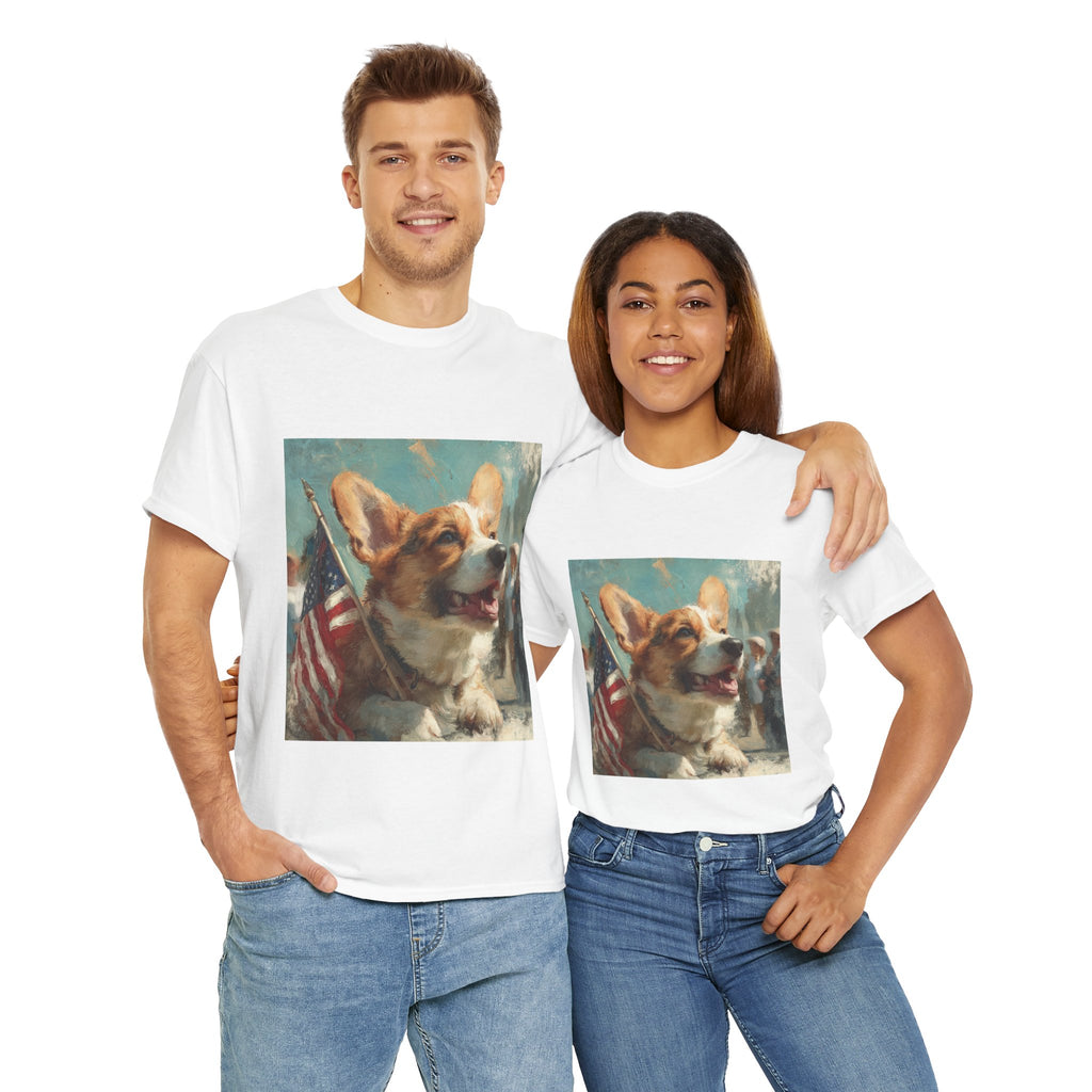 Personalized Corgi Mom T-Shirt – Custom Cotton Tee for Dog Lovers | Unisex Fit