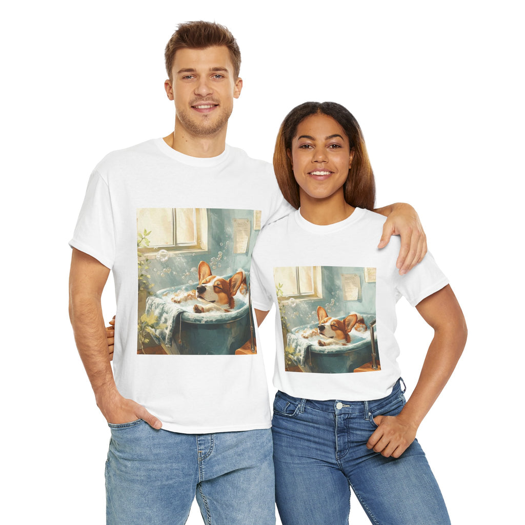 Personalized Corgi Mom T-Shirt – Custom Cotton Tee for Dog Lovers | Unisex Fit
