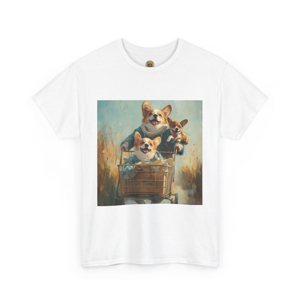 Personalized Corgi Mom T-Shirt – Custom Cotton Tee for Dog Lovers | Unisex Fit