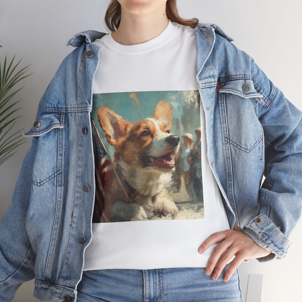 Personalized Corgi Mom T-Shirt – Custom Cotton Tee for Dog Lovers | Unisex Fit