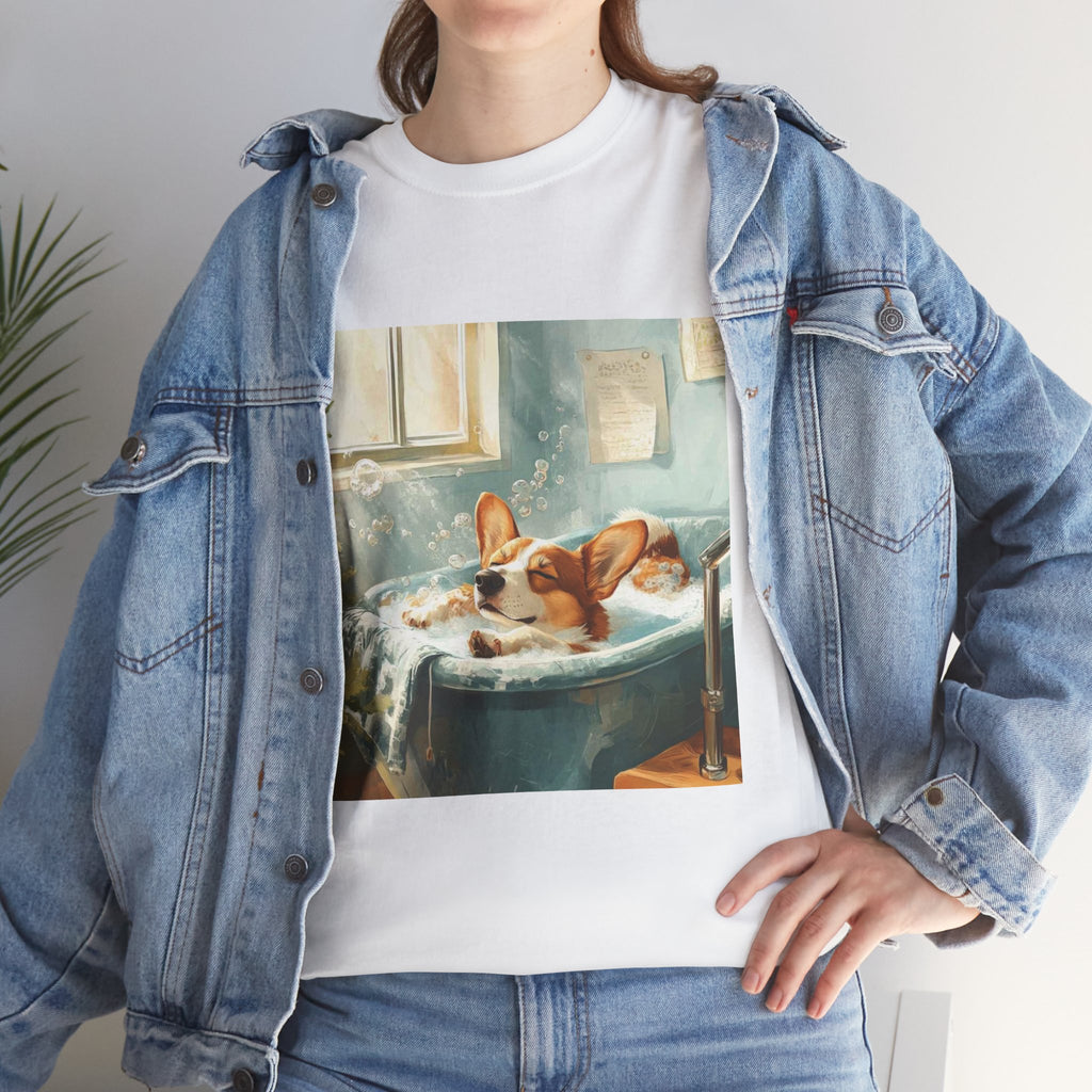 Personalized Corgi Mom T-Shirt – Custom Cotton Tee for Dog Lovers | Unisex Fit