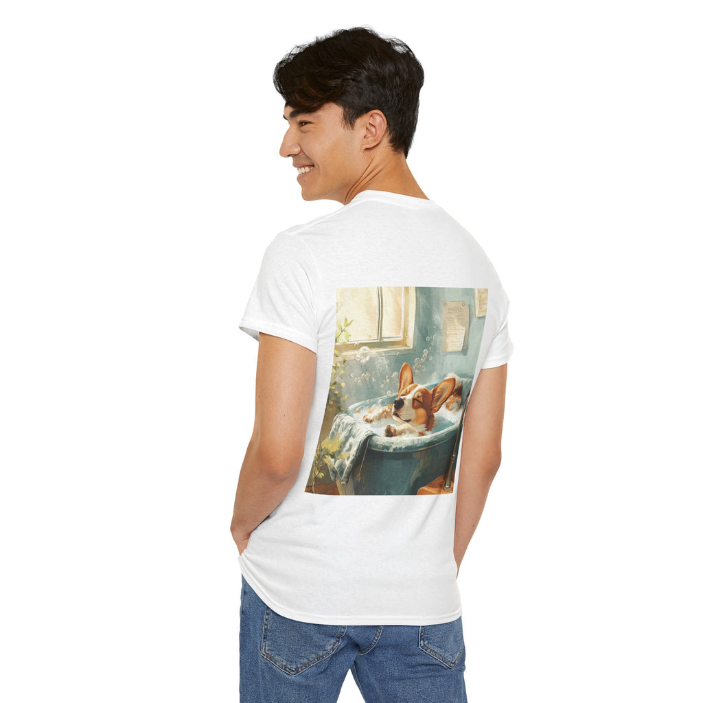 Personalized Corgi Mom T-Shirt – Custom Cotton Tee for Dog Lovers | Unisex Fit