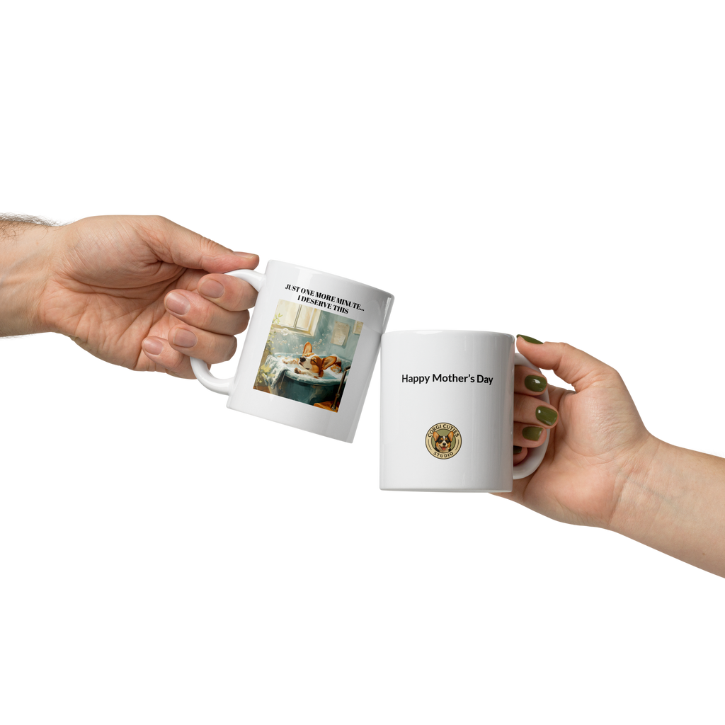 Corgi Mug Happy Mother’s Day | Bubble Bath 11oz