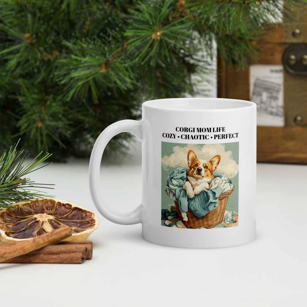 Corgi Mug Happy Mother’s Day | In Laundry Basket 11oz