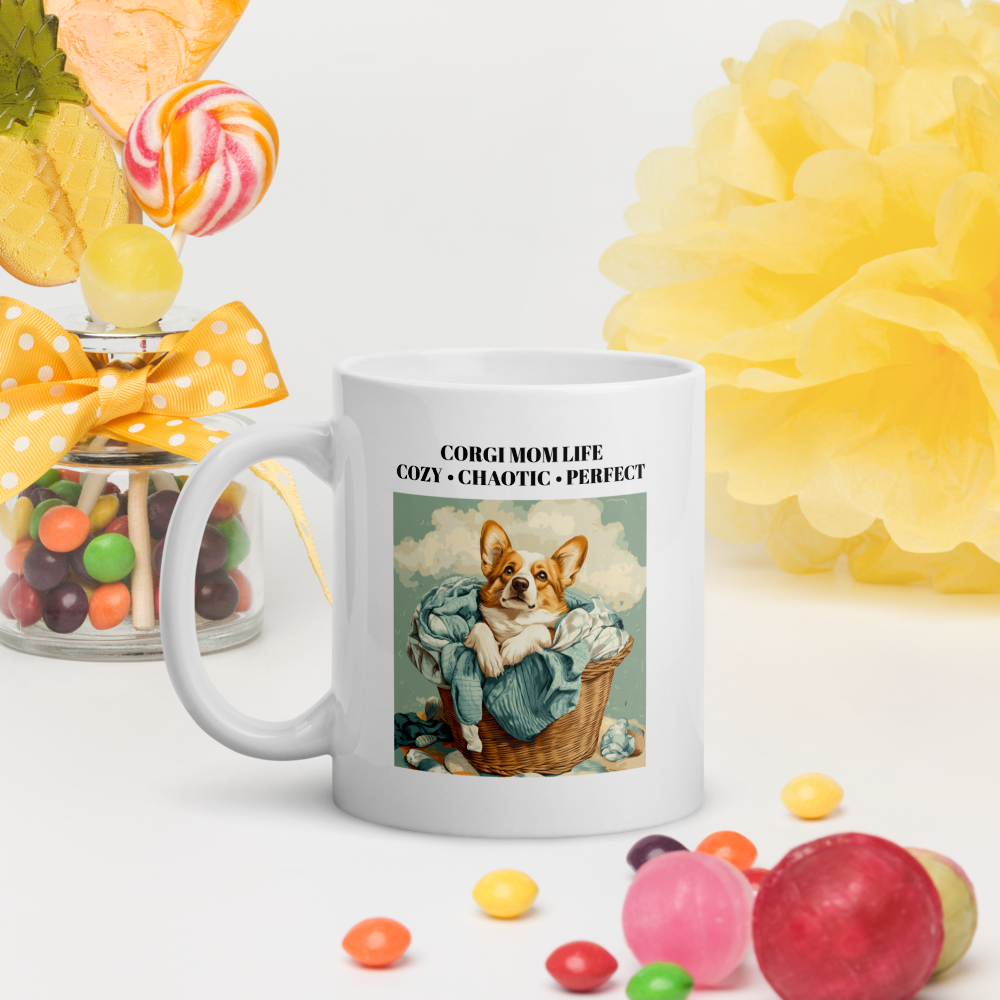 Corgi Mug Happy Mother’s Day | In Laundry Basket 11oz