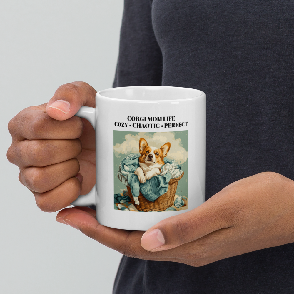 Corgi Mug Happy Mother’s Day | In Laundry Basket 11oz