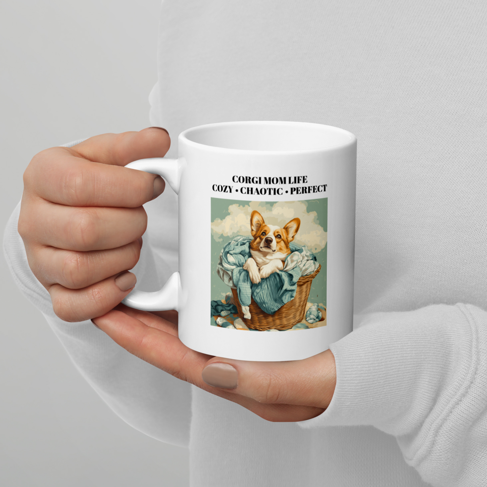 Corgi Mug Happy Mother’s Day | In Laundry Basket 11oz